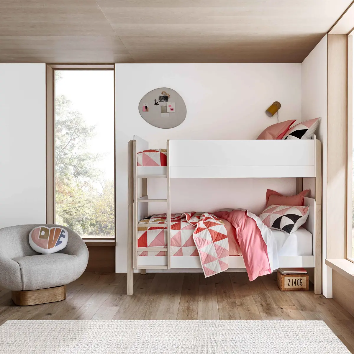 Tiptoe Convertible Bunk Bed 1