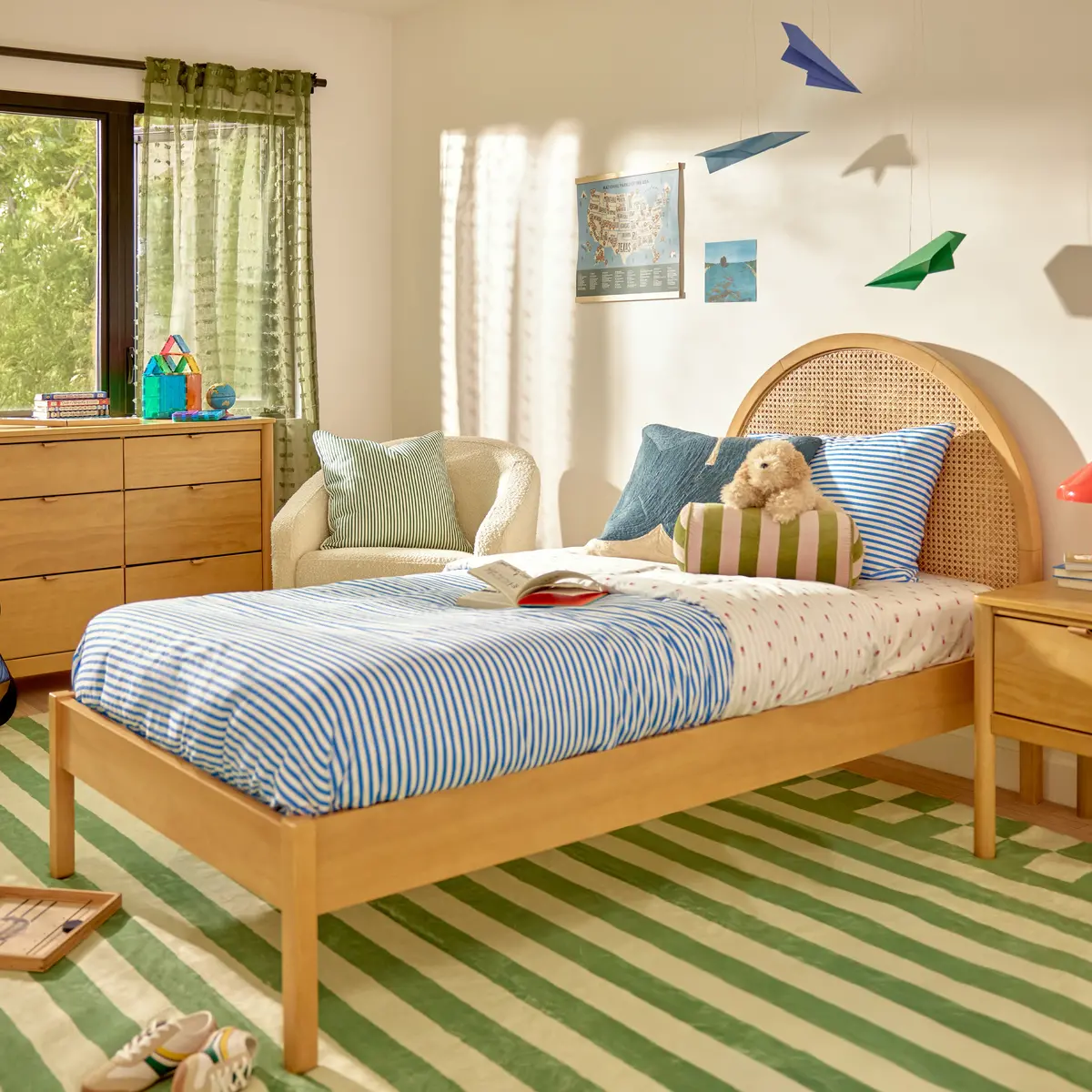 Bondi Cane Twin Bed 1