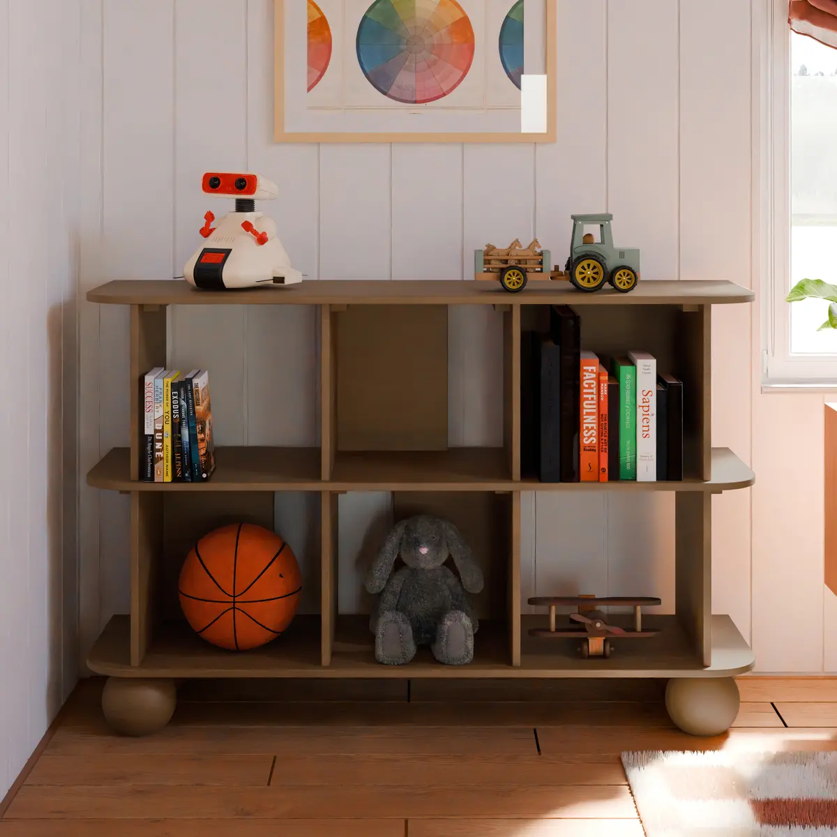 Crosby Open Bookcase 1