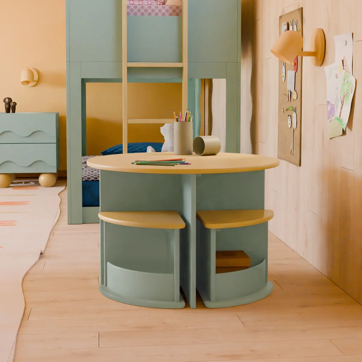 Nessa Nesting Play Table & Chair Set 1