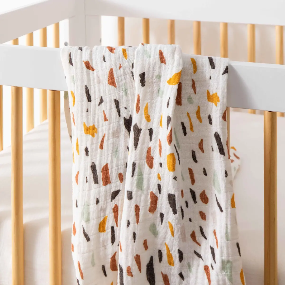 Swaddle In Gots Certified Organic Muslin Cotton 1