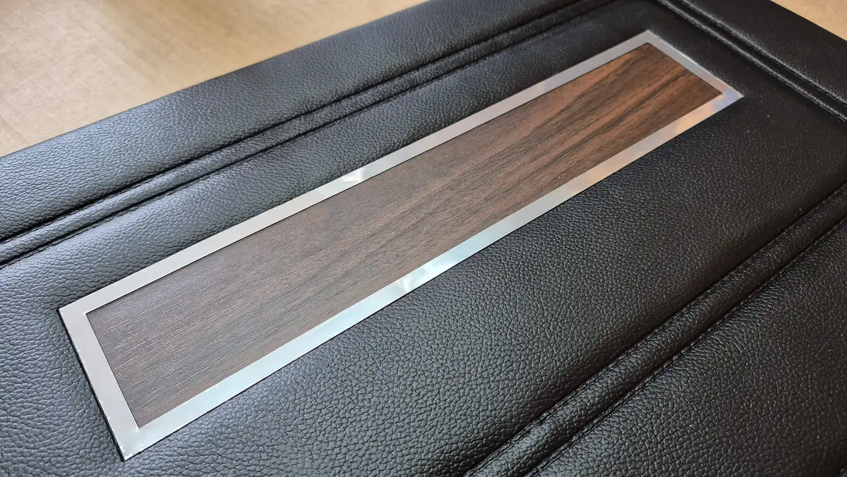 1971 Duster 340 And Demon Woodgrain Deluxe Style Front Driver Side Door Panel Only 2