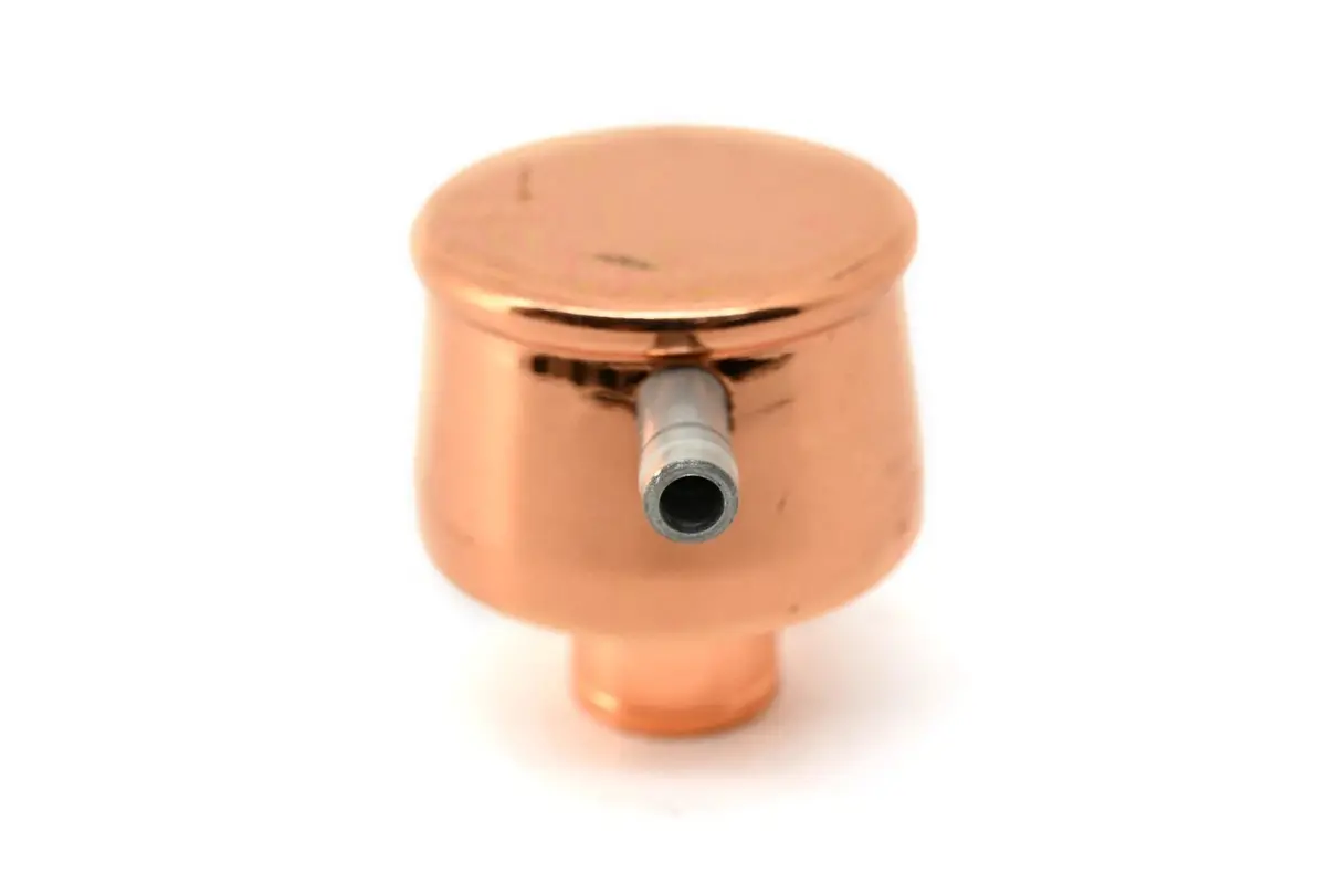 Aluminum Breather Pcv Valve Smooth - Copper 1