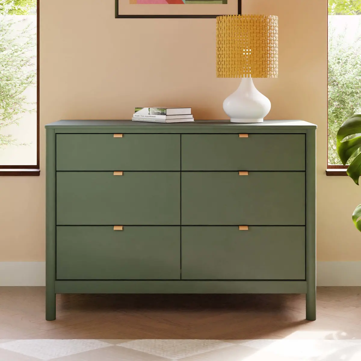 Bondi 6-Drawer Assembled Dresser 1