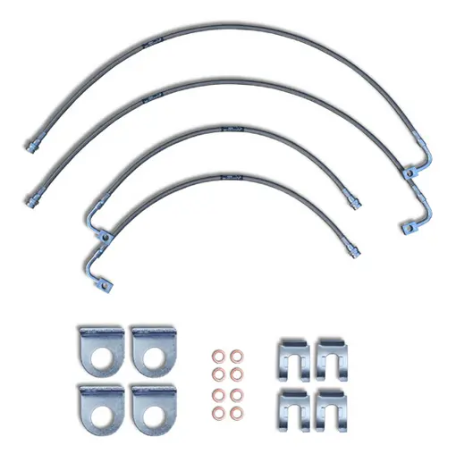 Ford F-150 Stainless Steel Braided Brake Lines 2009-2020 1