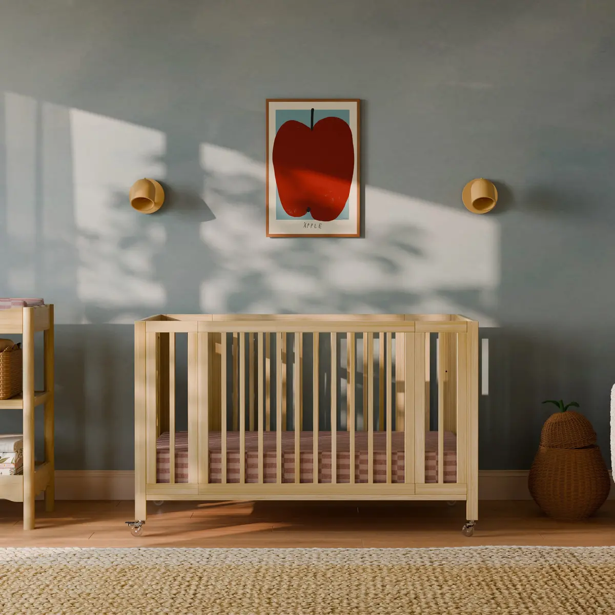 Rolli 9-In-1 Convertible All-Stages® Crib With Bassinet & Toddler Bed Conversion Kits - Retail Exclusive 1