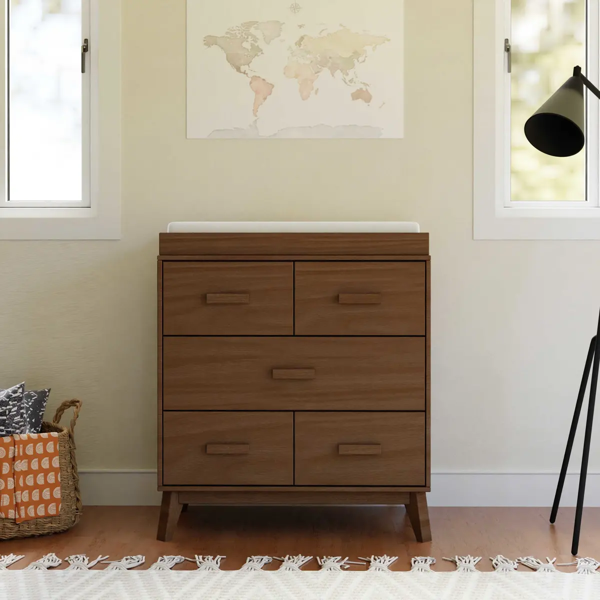 Scoot 3-Drawer Changer Dresser With Removable Changing Tray 1