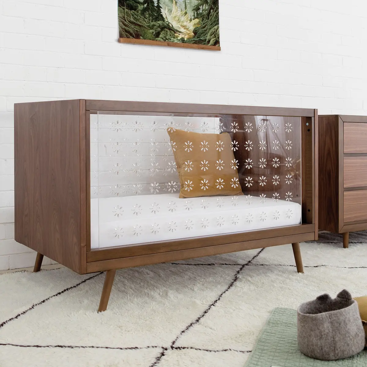 Nifty Clear 3-In-1 Crib 1