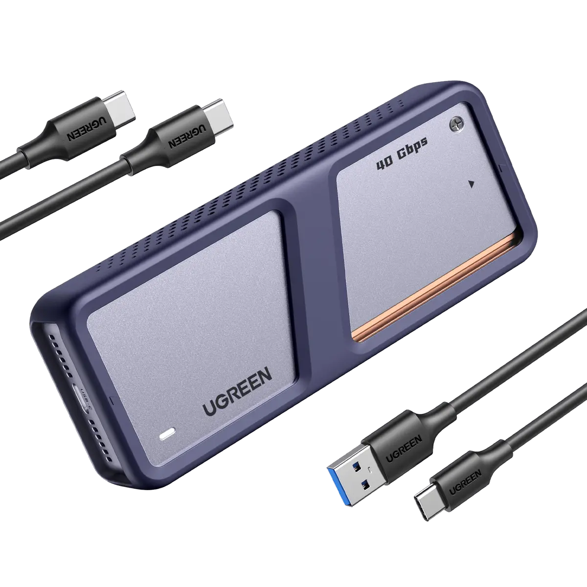 Ugreen 40Gpbs Hard Drive Enclosure With Cooling Fan 1