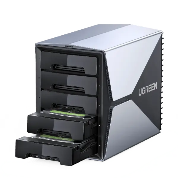 Ugreen 5 Bay Usb-C To Sata Hdd Ssd Raid Enclosure 1