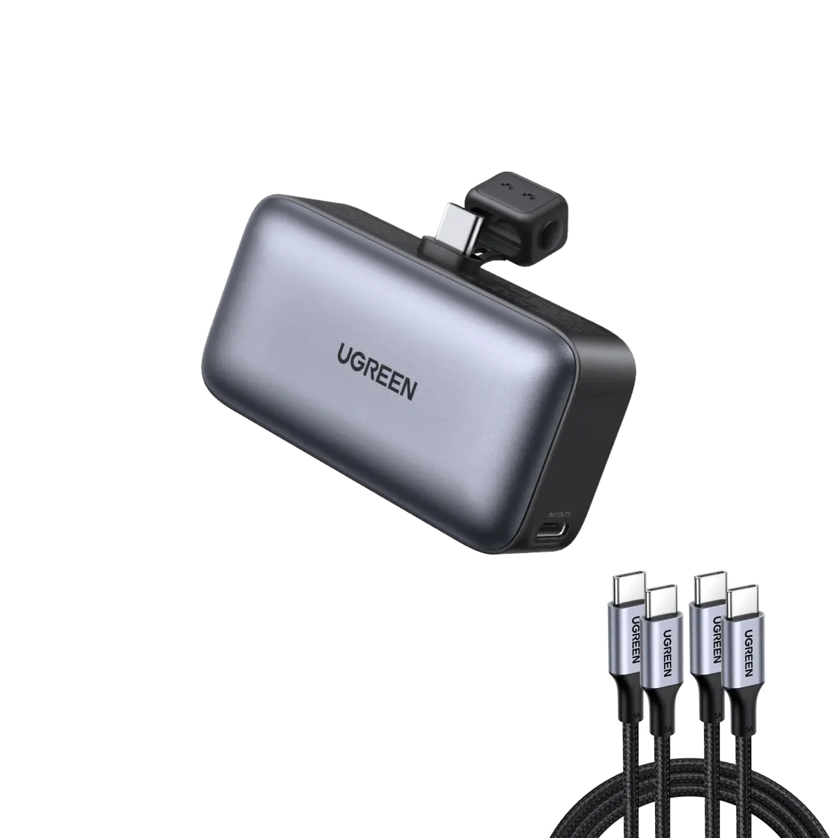 Ugreen 5000Mah Usb-C Power Bank With Cable 1