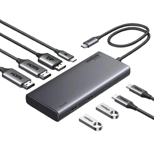 Ugreen 8 In 1 Usb C Docking Station With Dual Monitor 1