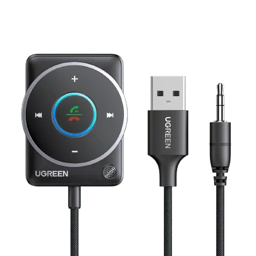 Ugreen Aux Bluetooth 5.4 Adapter For Car (2024 Latest) 1