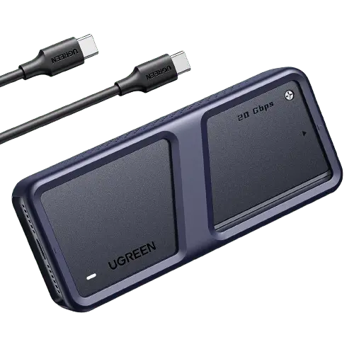 Ugreen M.2 Nvme Ssd Enclosure Adapter 20Gbps Usb C 3.2 Gen2x2 1