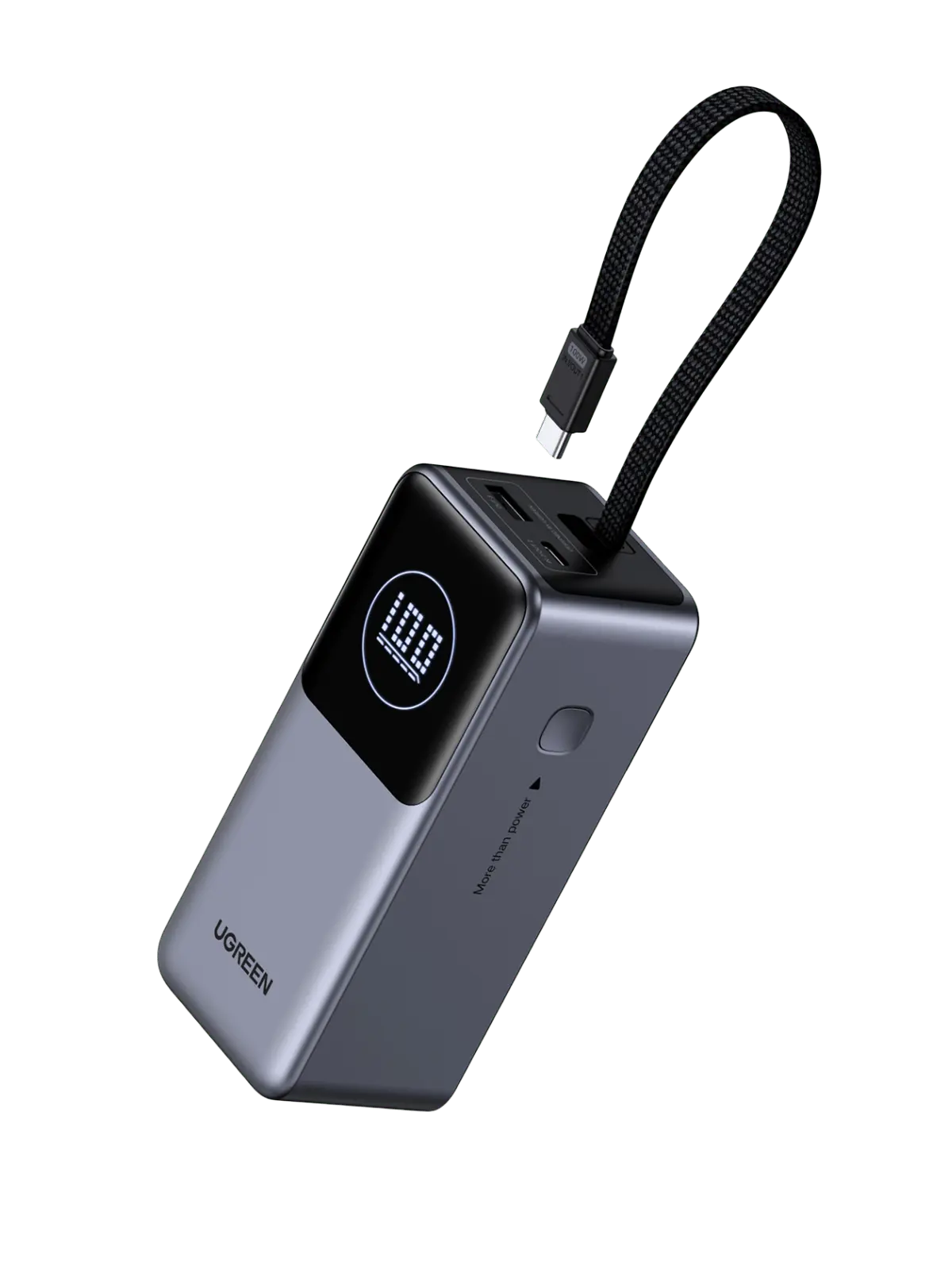 Ugreen Nexode Power Bank 20000Mah 130W With Built-In Usb-C Cable 1