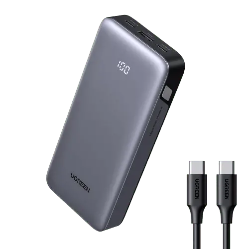Ugreen Nexode Power Bank 20000Mah 30W With Usb C Fast Charging And 3 Ports 1