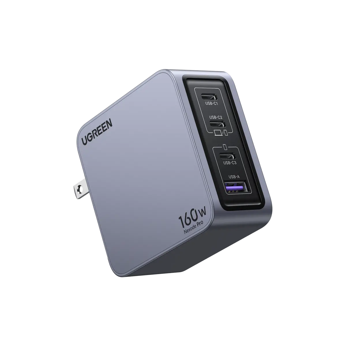 Ugreen Nexode Pro 160W 4-Port Gan Fast Iphone Charger 1