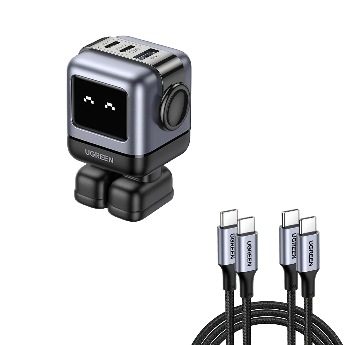 Ugreen Uno Charger 65W Bundle (Black) 1