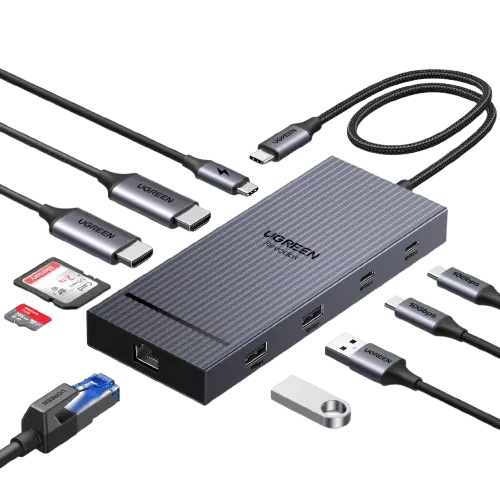 Ugreen Revodok 10 In 1 Usb C Docking Station Dual 4K Monitor 1