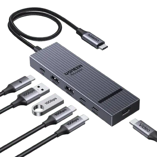 Ugreen Revodok 7-In-1 Usb-C Hub | 4K Hdmi & 100W Charging 1