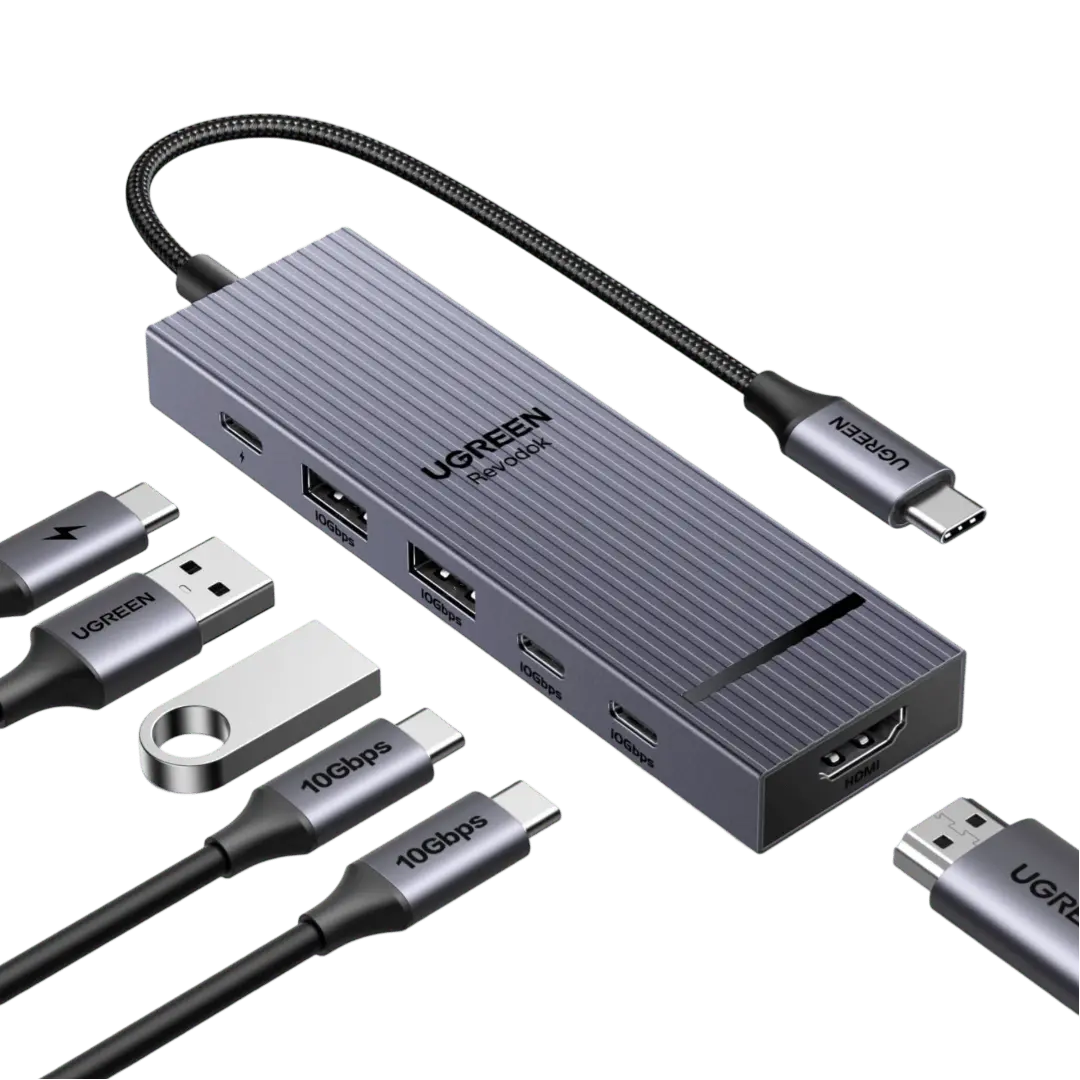 Ugreen Revodok Pro 106 4K@60Hz 10Gbps Usb-C Hub 1