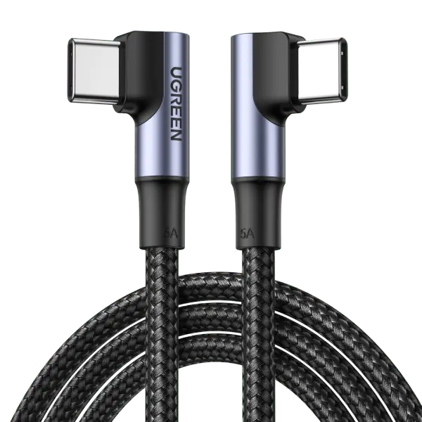 Ugreen Usb-C Cable (100W, 90 Degree) 1
