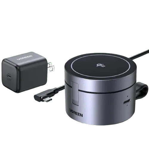 Ugreen Uno 3-In-1 Magnetic Wireless Charger 25W (Magsafe Compatible) 1