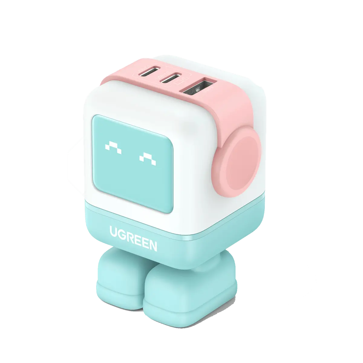 Ugreen Uno Charger 65W  (Cyan) 1