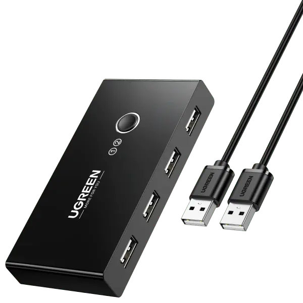 Ugreen Usb 2.0 Switch 2 In 4 Output Usb Kvm Switch 1