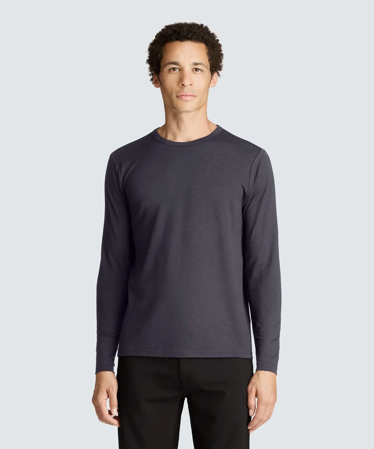 Men's Tall Long Sleeve Merino Crew 6