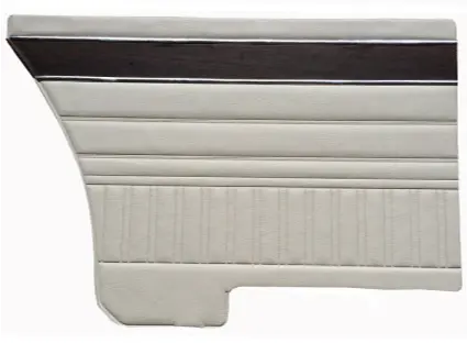 1972 Duster, Dart, Swinger And Demon Rear Driver Side Door Panel Only 1