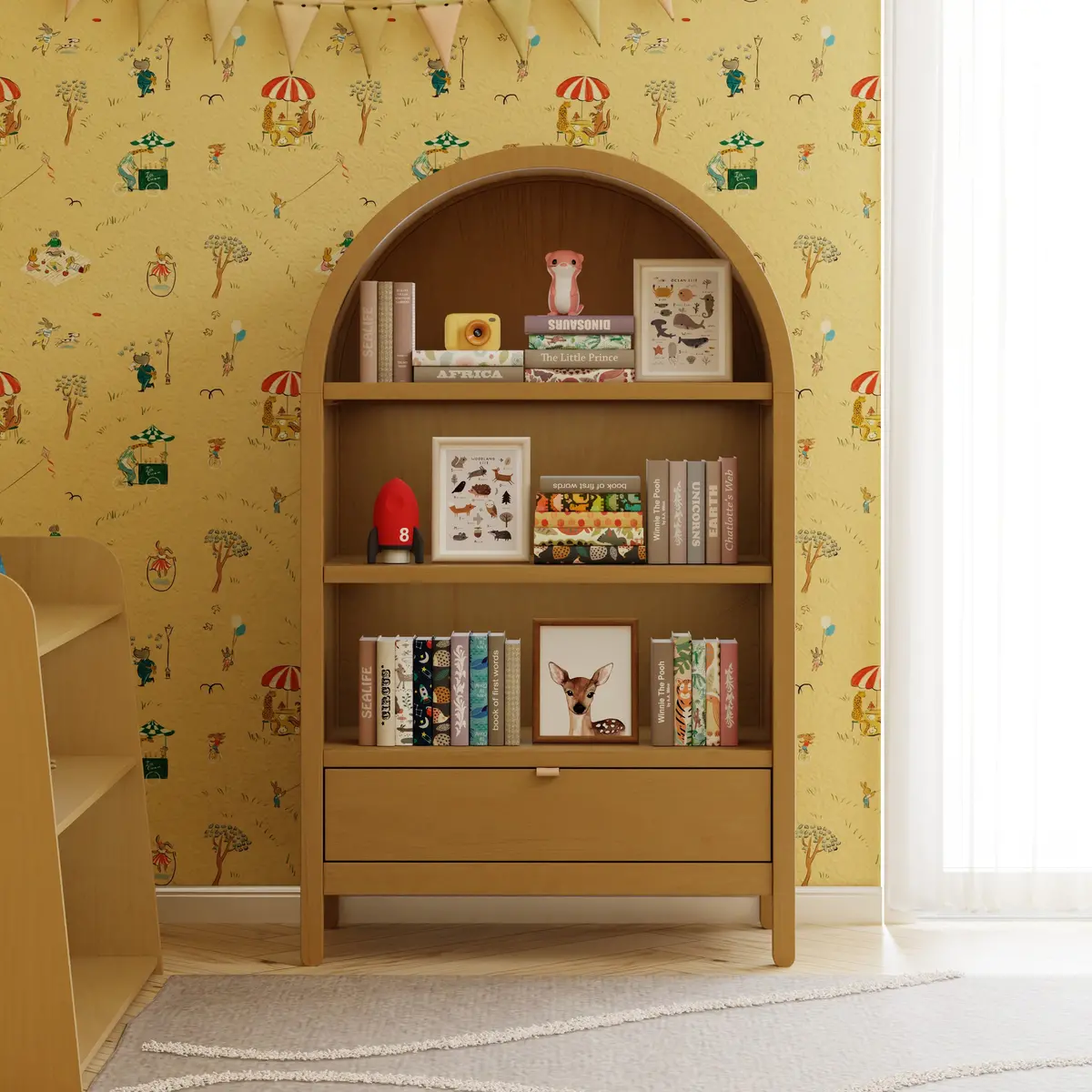 Bondi Assembled Bookcase 1
