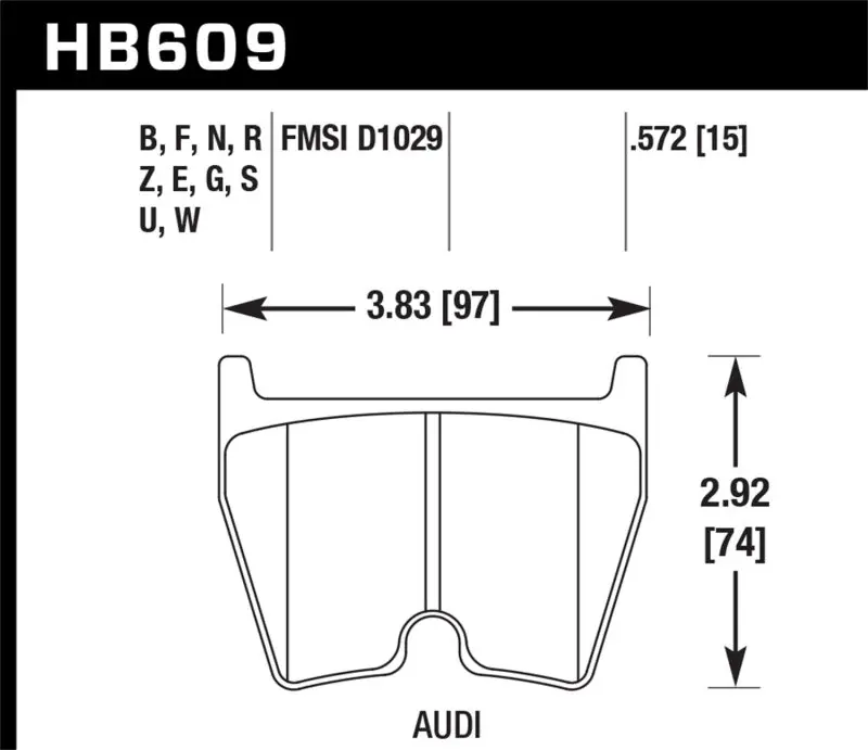 Hawk Performance Ceramic Brake Pads For Everyday Street Driving 1