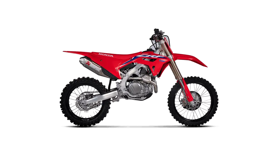 Akrapovič Slip-On Exhaust System – Titanium Or Carbon Fiber Options For 2021–2024 Honda Crf450R & Crf450Rx 1