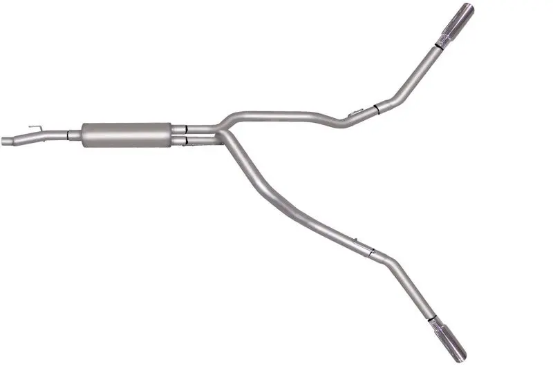 Gibson Dual Exhaust System – Stainless Steel Cat-Back For 2004–2008 Ford F-150 Fx4 5.4L 1