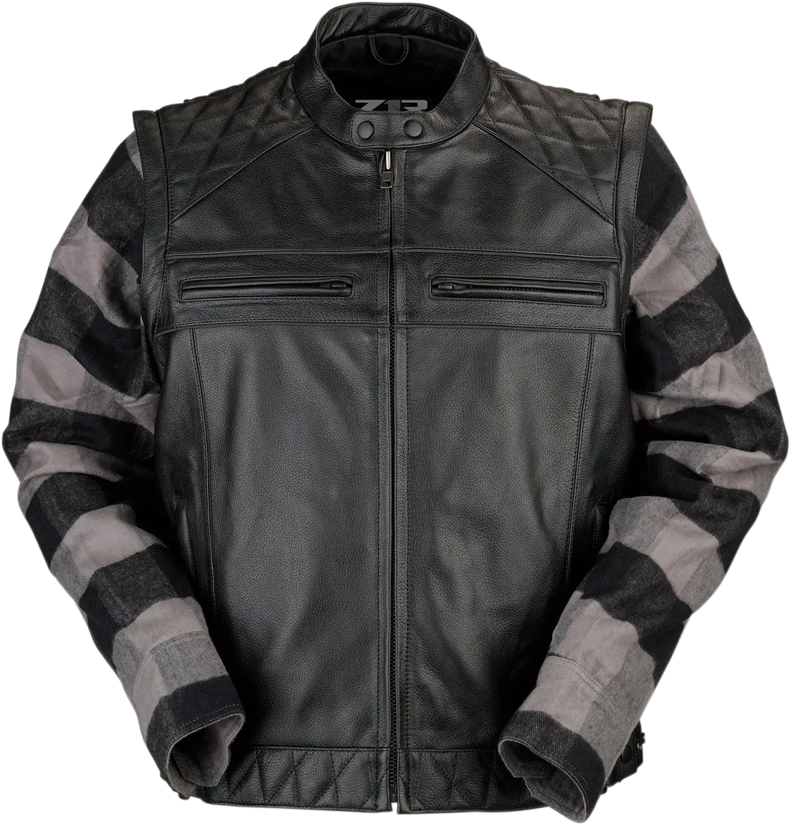 Z1R Ordinance 3-In-1 Convertible Motorcycle Jacket – Black, Medium (Model 2810-3568) 1