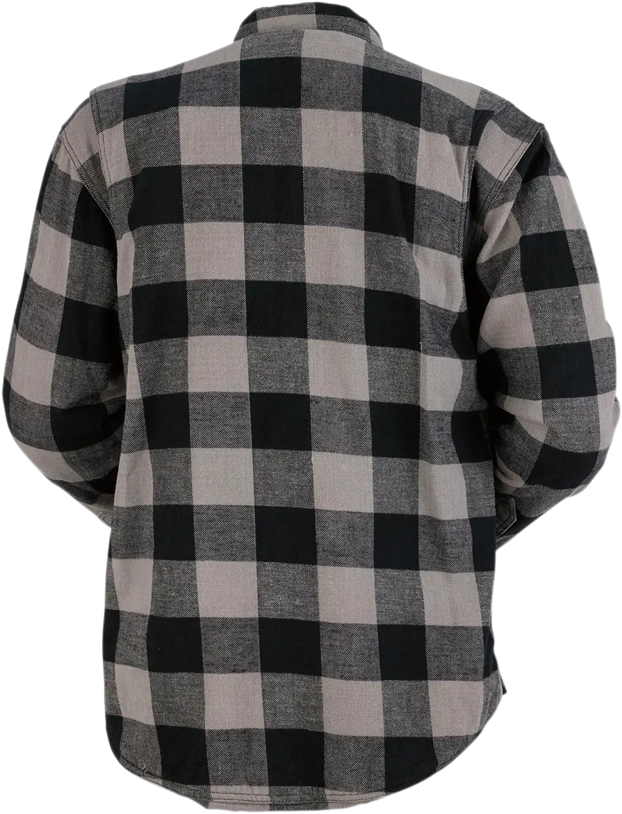 Z1R Duke Flannel Shirt - Gray/Black - Small 3040-2545 1