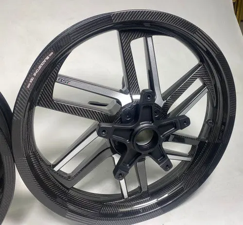 Bst Star Tek Front 17X3.5" Carbon Fiber Wheels For 2022+ Suzuki Gsx-R1300 Hayabusa 20