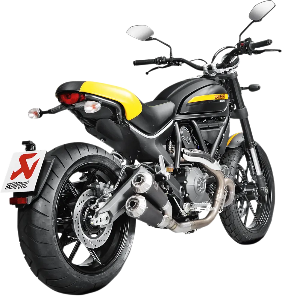 Akrapovič Titanium Slip-On Muffler For Ducati Scrambler – Model S-D8So4Cubtbl/1 1