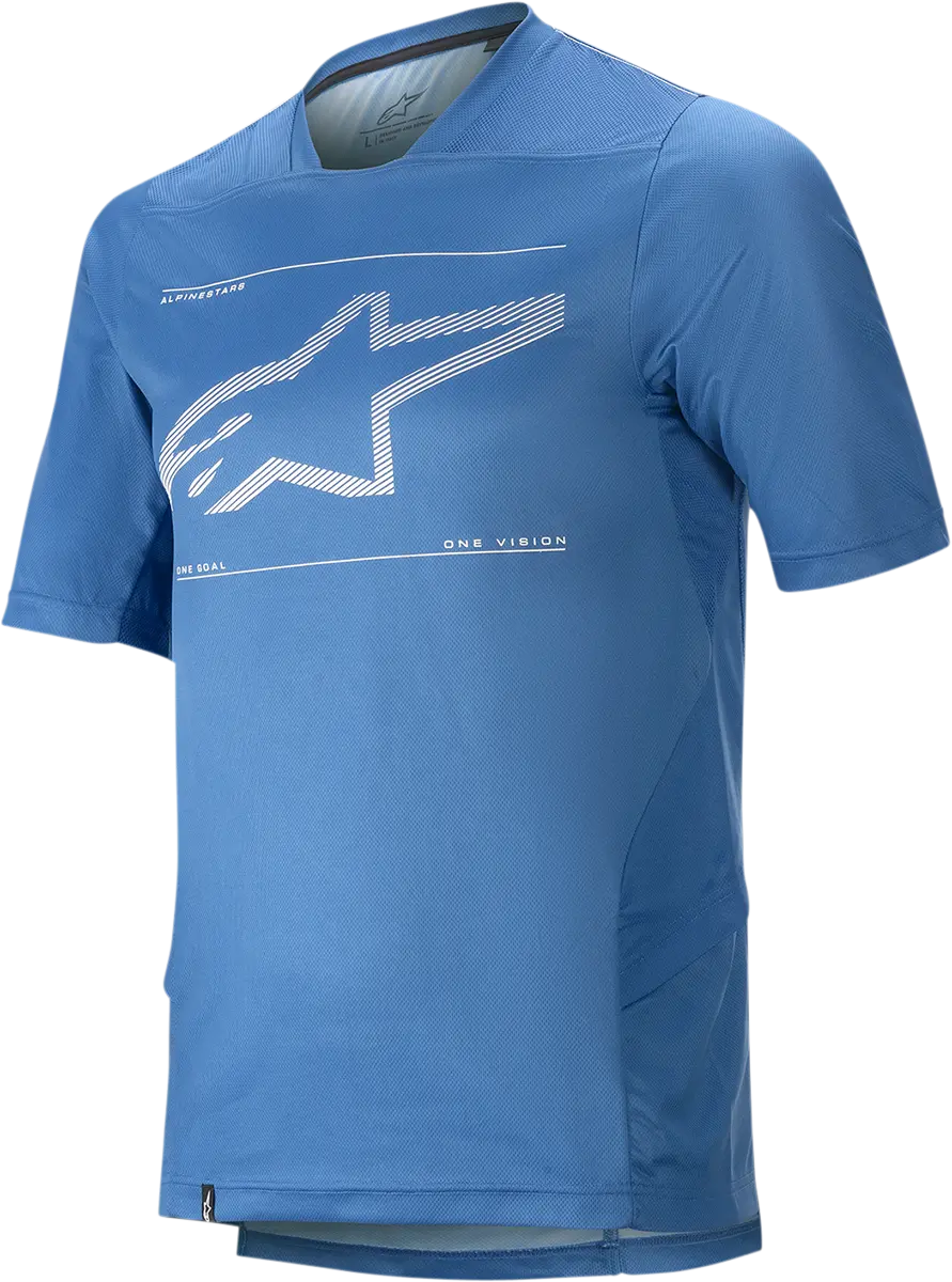 Alpinestars Drop 6.0 Short-Sleeve Jersey – Blue, Size 2Xl 1