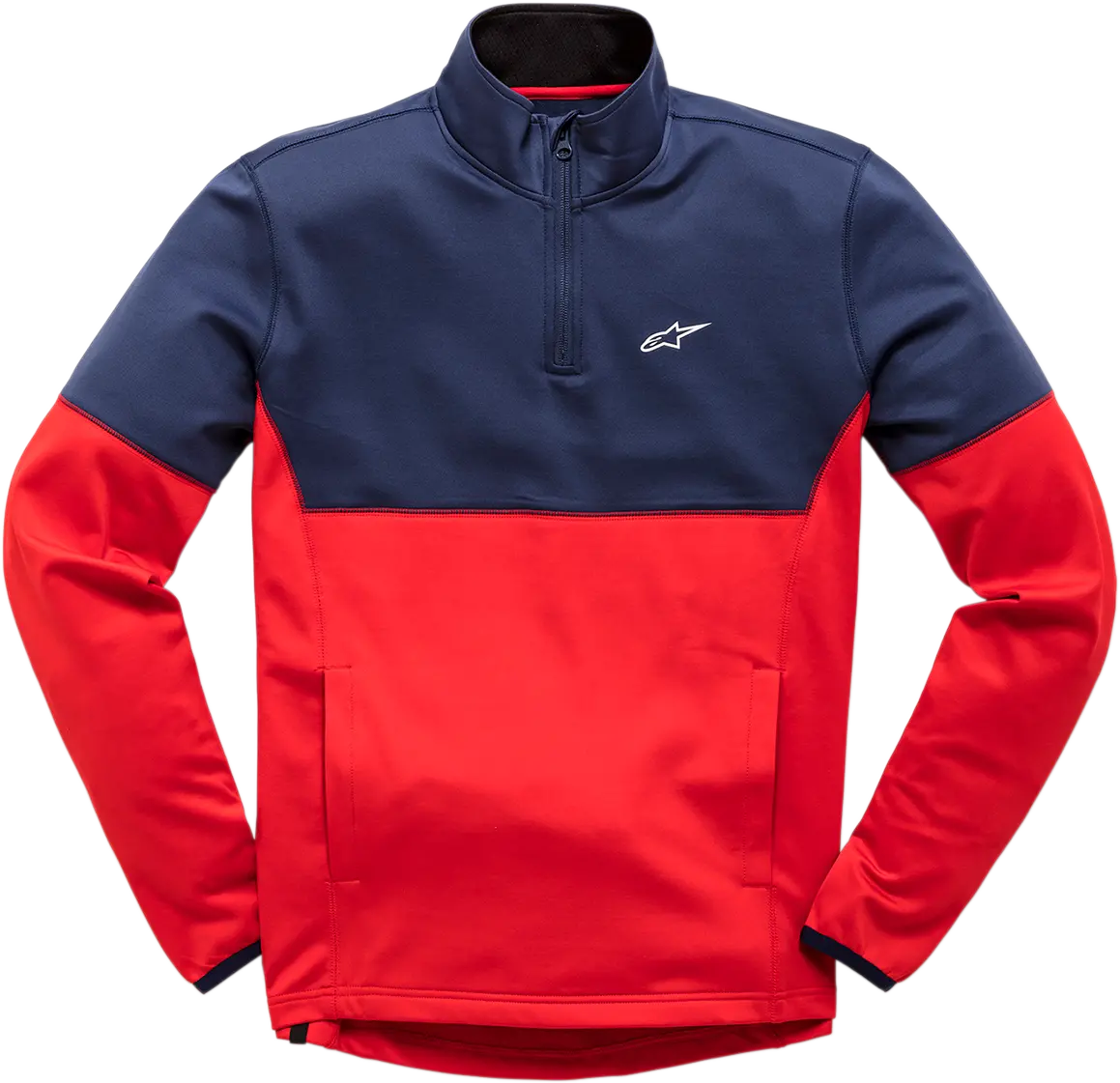 Alpinestars Mission Motorcycle Jacket – Navy/Red Colorway, Size Xl (Model 1210420107030Xl) 1