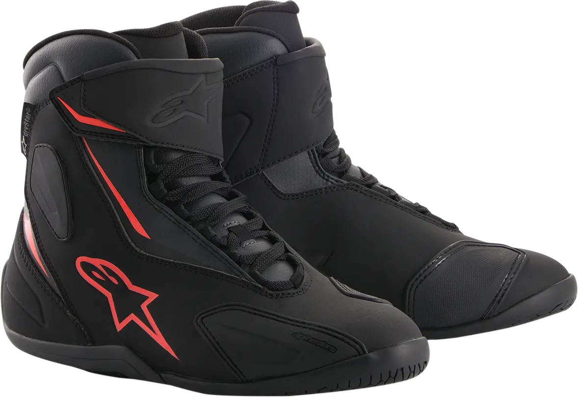 Alpinestars Fastback V2 Motorcycle Riding Shoes – Black/Red, Us Size 6 (251001810366) 1