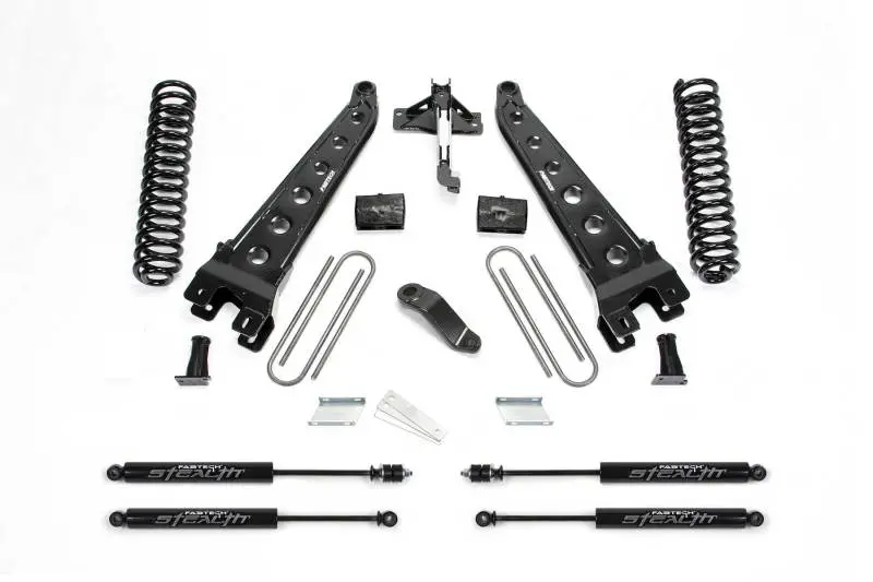 Fabtech 6-Inch Radius Arm Lift System – 2018 Ford F-450/F-550 4Wd Diesel – Includes Stealth Shocks 1