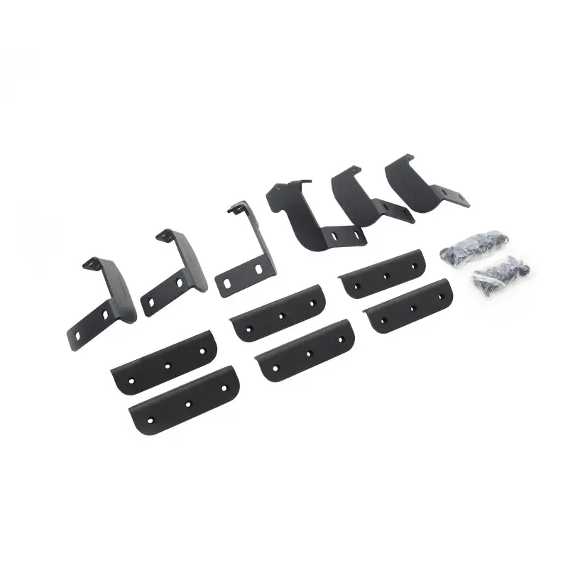 Go Rhino Dominator Extreme Sidestep Mounting Brackets For 2022 Toyota Tundra Crewmax – Textured Black 1