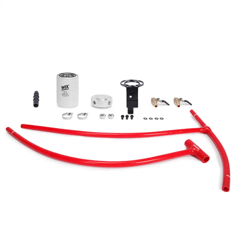 Mishimoto Coolant Filtration System For 2003–2007 Ford 6.0L Powerstroke – Red 1