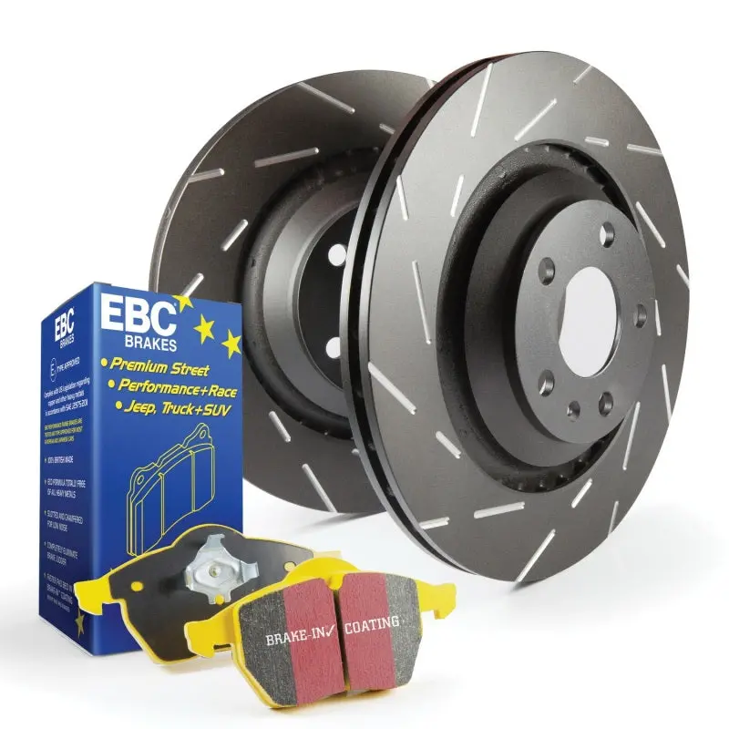 Ebc Yellowstuff Performance Brake Pads And Usr Drilled & Slotted Rotors – S9 Kit 2