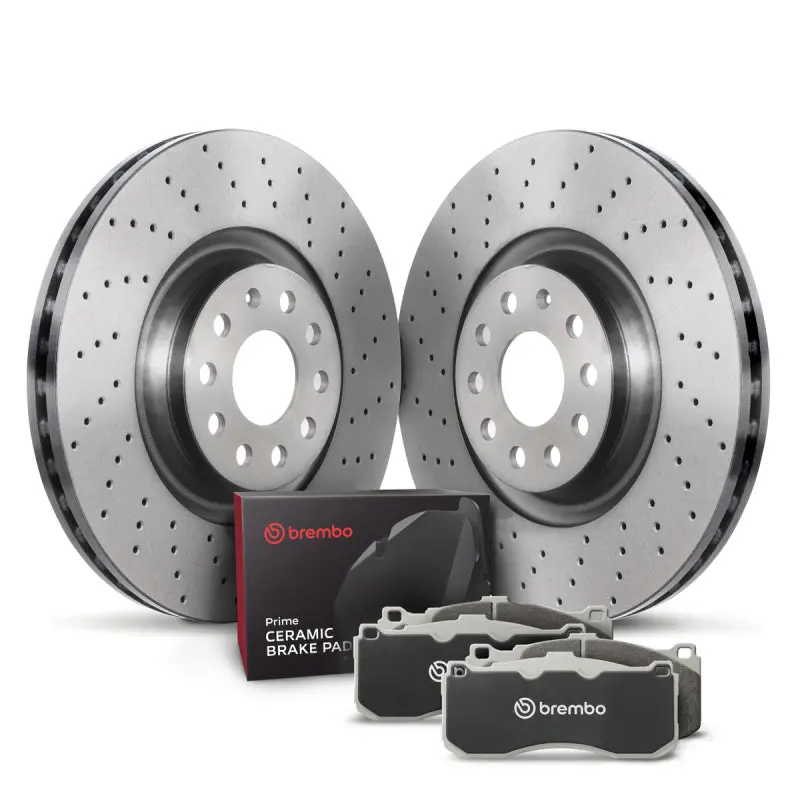 Brembo Oe 06-08 Toyota Rav4 Front Disc Brake Kit 1