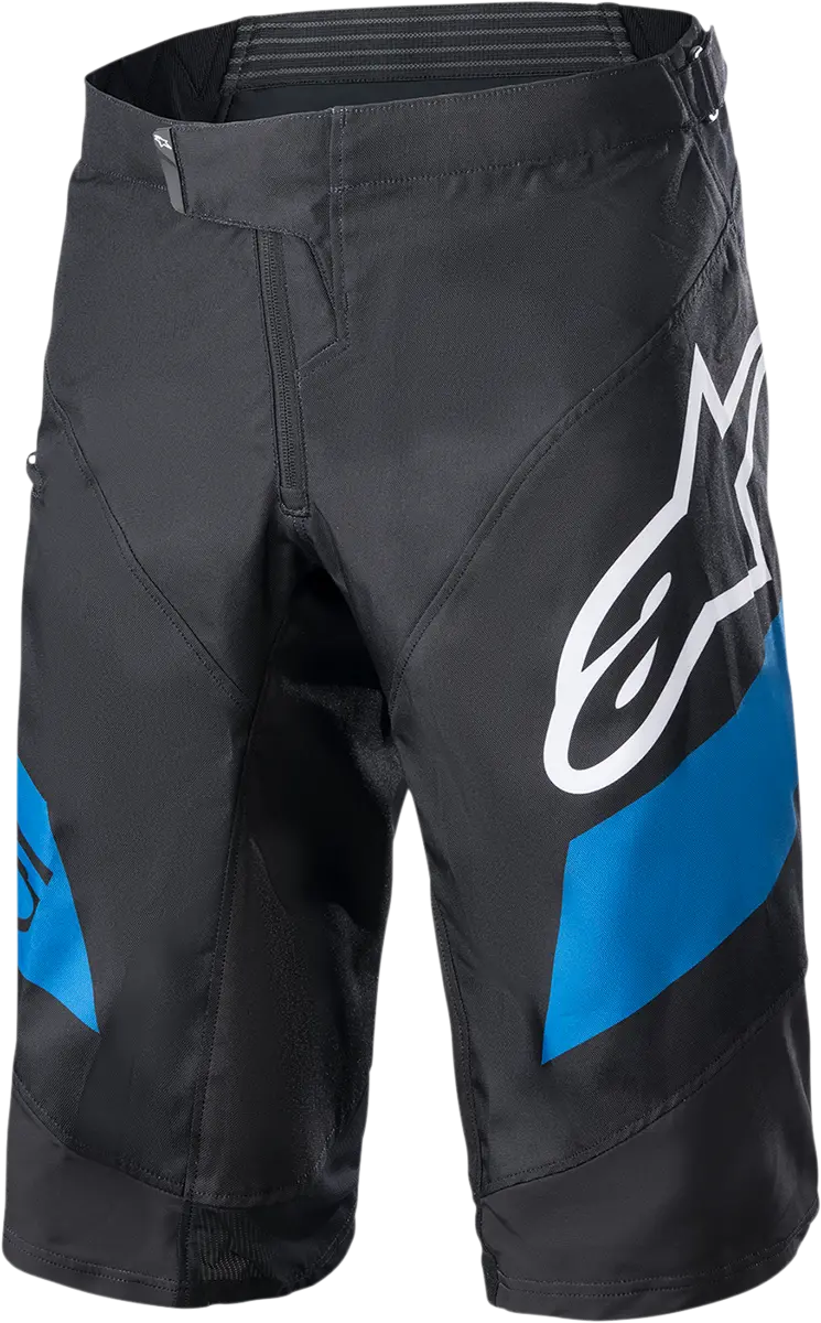 Alpinestars Racer Shorts – Black/Blue, Size Us 38 1