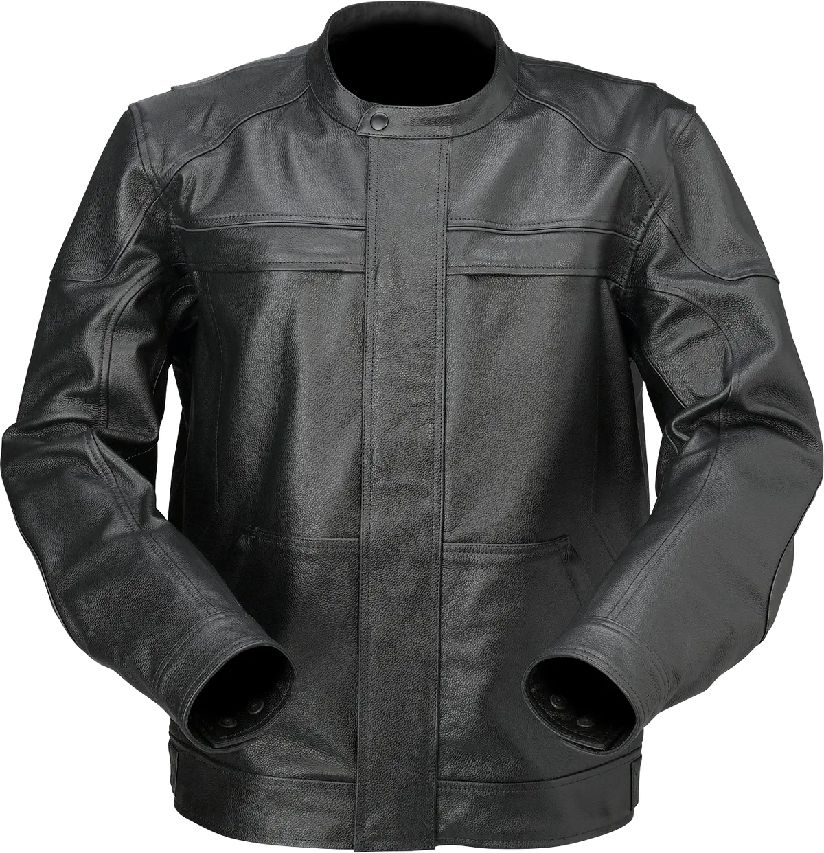 Z1R Justifier Premium Leather Riding Jacket – Black, Large (Model 2810-3914) 1