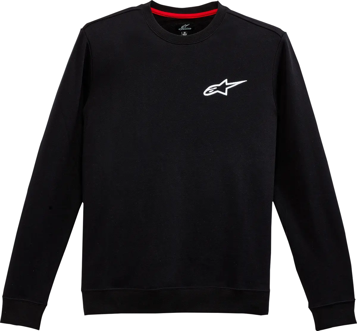 Alpinestars Ageless Crew Fleece Jacket – Black, Large (Model 1232-51020-10-L) 1